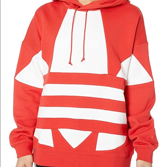 adidas Tops - women’s Medium logo hoodie